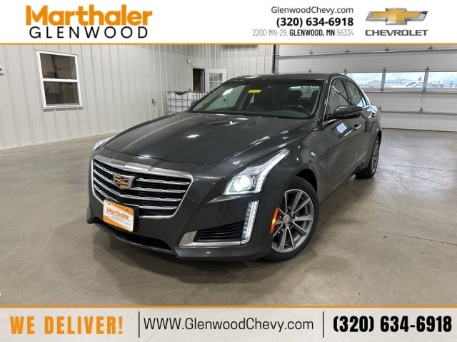 2018 Cadillac CTS 3.6L Luxury 1SP w/ Ultraview Roof, Driver Awareness &amp; Nav