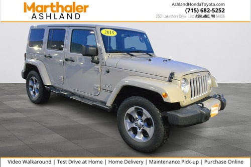 2018 Jeep Wrangler JK Unlimited Sahara 4WD