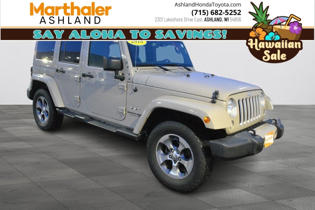 2018 Jeep Wrangler JK Unlimited Sahara 4WD