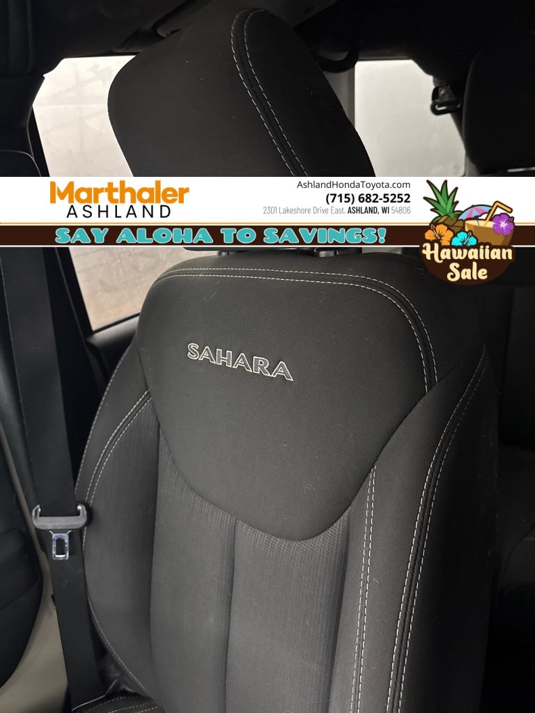 2018 Jeep Wrangler JK Unlimited Sahara 4WD