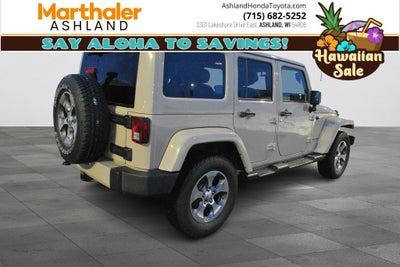 2018 Jeep Wrangler JK Unlimited Sahara 4WD