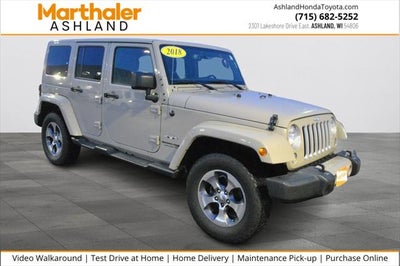 2018 Jeep Wrangler JK Unlimited Sahara 4WD