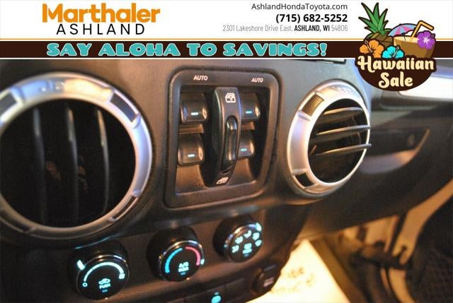 2018 Jeep Wrangler JK Unlimited Sahara 4WD