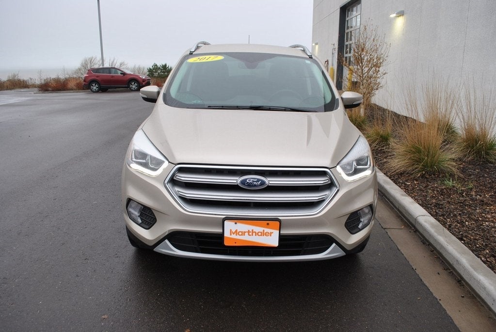 Used 2017 Ford Escape Titanium with VIN 1FMCU9J90HUC38627 for sale in Glenwood, Minnesota