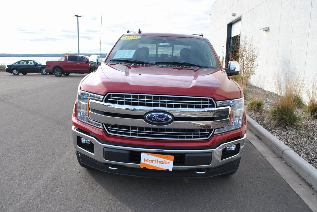 Used 2020 Ford F-150 Lariat with VIN 1FTEW1E40LKE95816 for sale in Glenwood, Minnesota