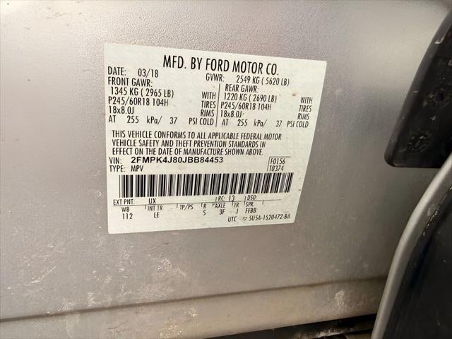 2018 Ford Edge SEL AWD