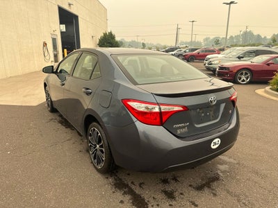 2015 Toyota Corolla S Plus FWD