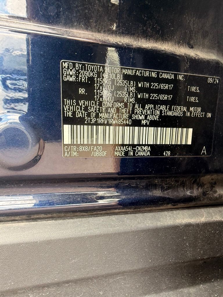 2024 Toyota RAV4 XLE AWD