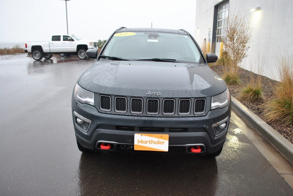 Used 2017 Jeep All-New Compass Trailhawk with VIN 3C4NJDDB9HT664673 for sale in Glenwood, Minnesota