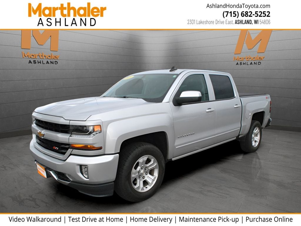 2018 Chevrolet Silverado LT Crew Cab Z71 4x4