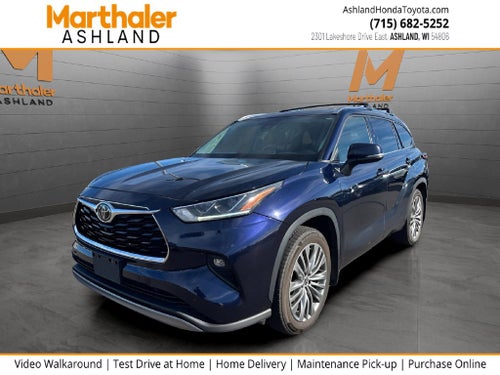 2022 Toyota Highlander Platinum AWD