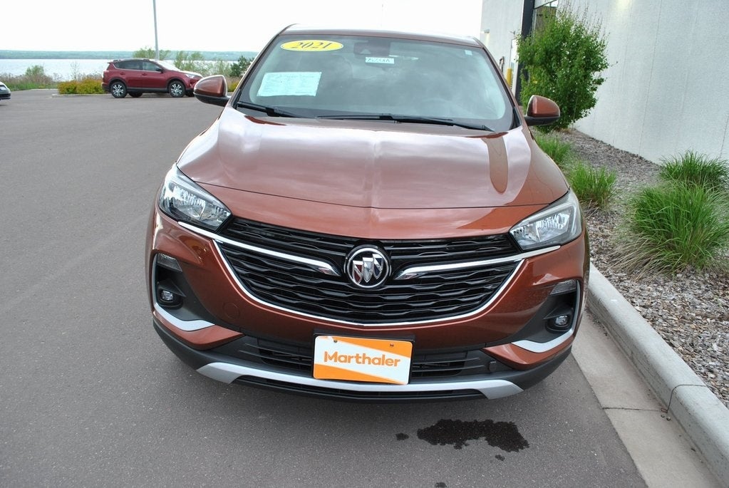 Used 2021 Buick Encore GX Preferred with VIN KL4MMCSL8MB106165 for sale in Glenwood, Minnesota