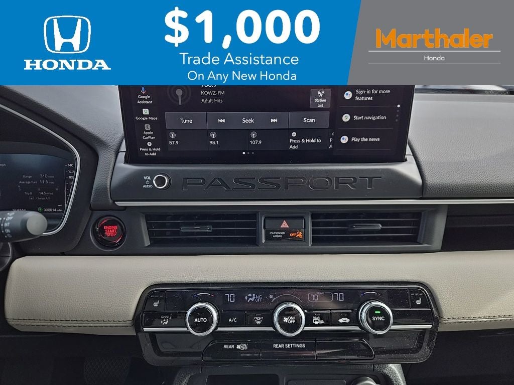2026 Honda Passport RTL