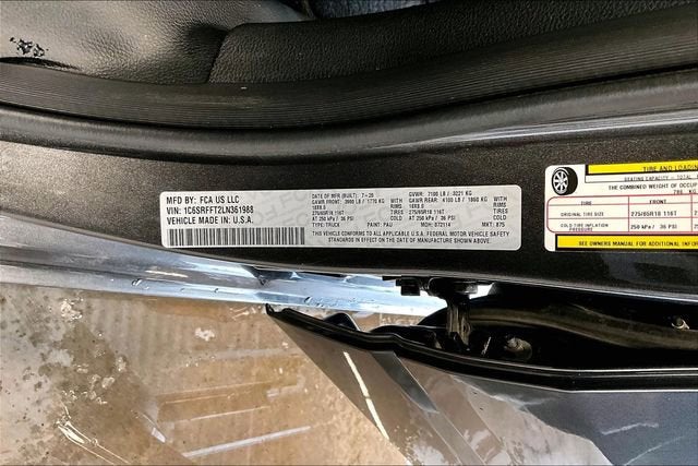 2020 RAM 1500 Big Horn Crew Cab 4x4 5'7" Box