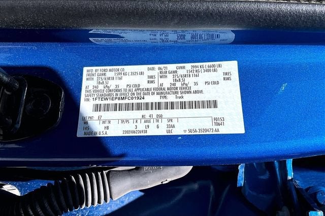 2021 Ford F-150 LARIAT