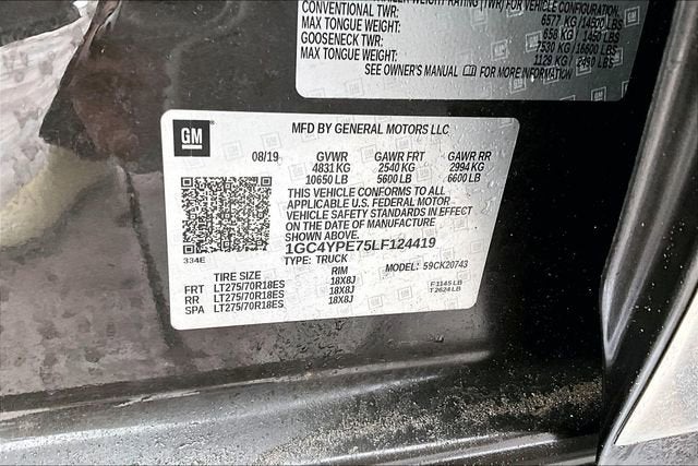 2020 Chevrolet Silverado 2500 HD LTZ