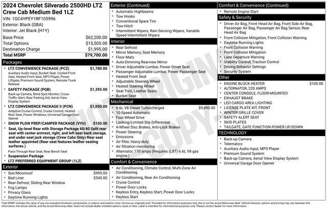2024 Chevrolet Silverado 2500 HD LTZ