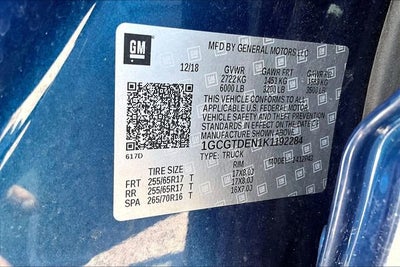 2019 Chevrolet Colorado 4WD Z71