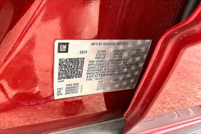 2019 Chevrolet Colorado 4WD Z71