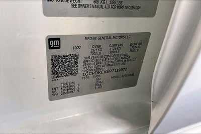 2023 Chevrolet Silverado 1500 LT (2FL)