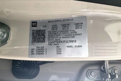 2026 Chevrolet Colorado Trail Boss