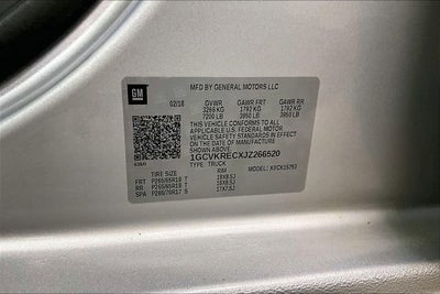 2018 Chevrolet Silverado 1500 LT