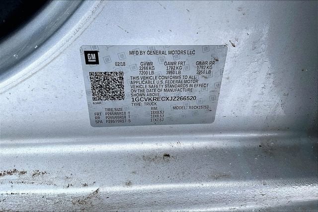 2018 Chevrolet Silverado 1500 LT