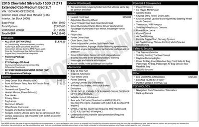 2015 Chevrolet Silverado 1500 LT
