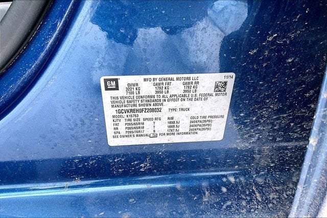 2015 Chevrolet Silverado 1500 LT