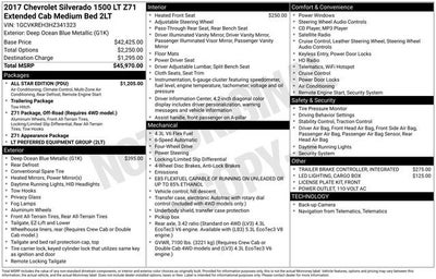 2017 Chevrolet Silverado 1500 LT