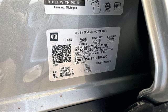 2026 GMC Acadia Elevation