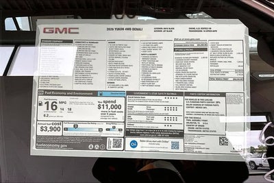 2026 GMC Yukon Denali