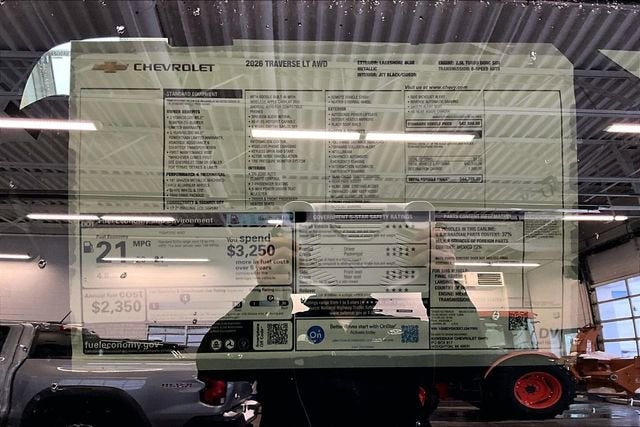 2026 Chevrolet Traverse LT