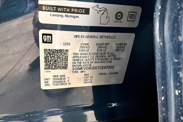 2026 Chevrolet Traverse LT