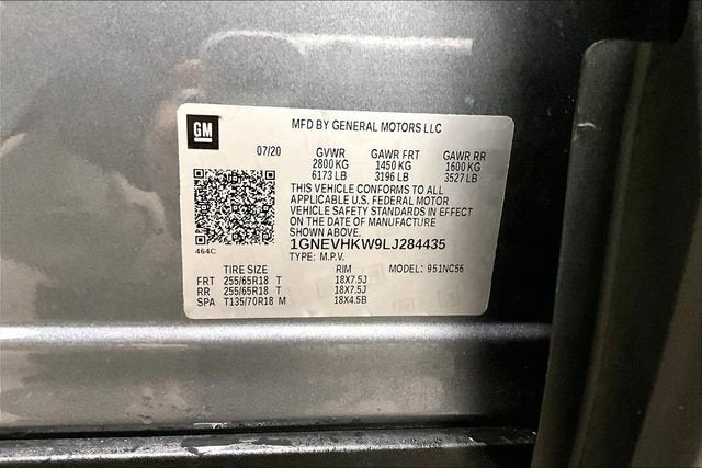 2020 Chevrolet Traverse LT Leather