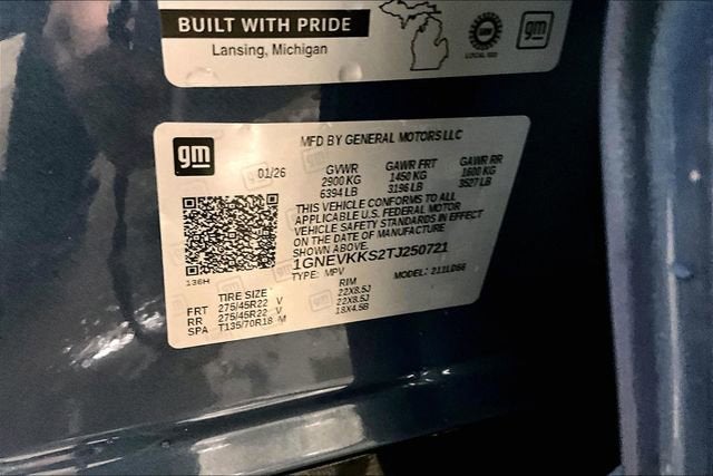 2026 Chevrolet Traverse High Country