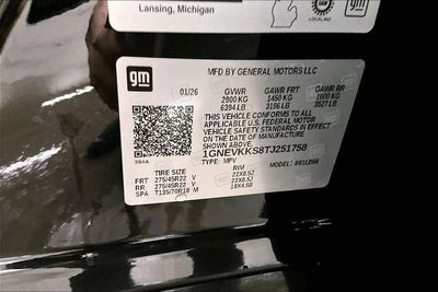 2026 Chevrolet Traverse High Country