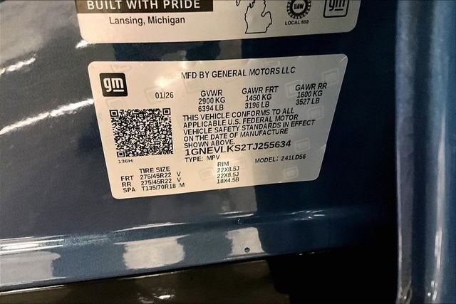 2026 Chevrolet Traverse RS