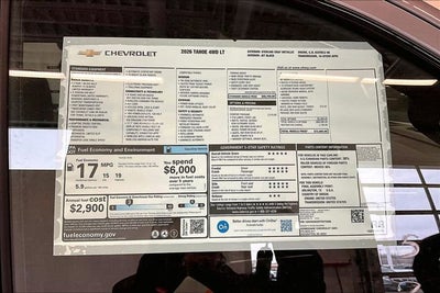 2026 Chevrolet Tahoe LT