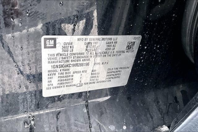 2017 Chevrolet Suburban LT