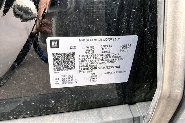 2021 Chevrolet Tahoe LT