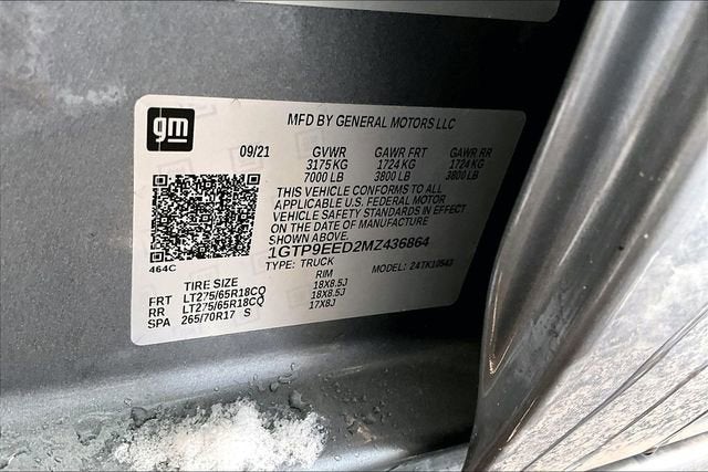 2021 GMC Sierra 1500 AT4