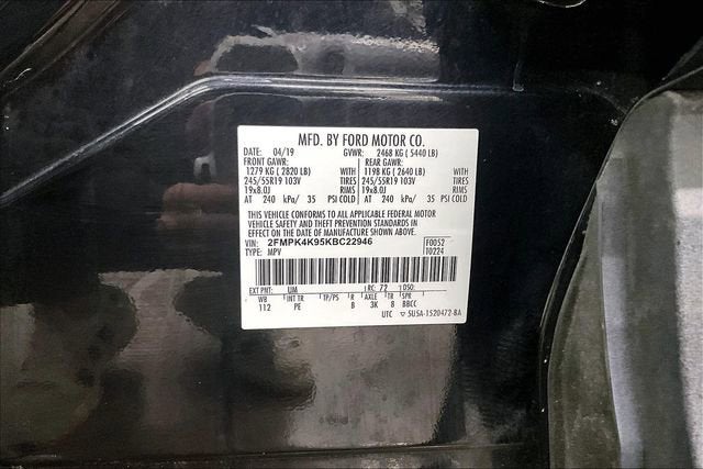 2019 Ford Edge Titanium