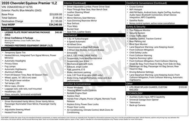 2020 Chevrolet Equinox Premier