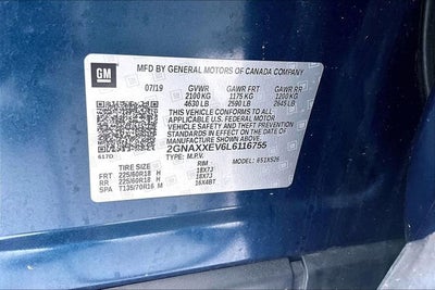 2020 Chevrolet Equinox Premier