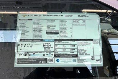 2026 Chevrolet Silverado 1500 WT