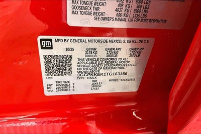 2026 Chevrolet Silverado 1500 LT (2FL)