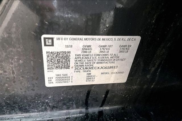 2018 Chevrolet Silverado 1500 LT