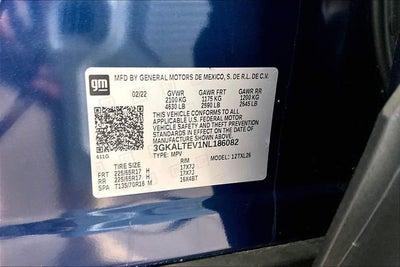 2022 GMC Terrain SLE