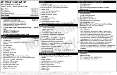 2019 GMC Terrain SLT